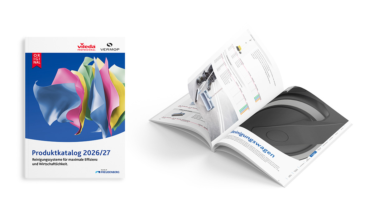 Vileda Vermop Gesamtkatalog Mockup